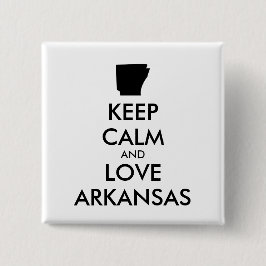 カスタマイズ保可能なCALM and LOVE ARKANSAS 缶バッジ