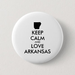 カスタマイズ保可能なCALM and LOVE ARKANSAS 缶バッジ