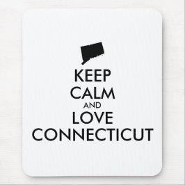 カスタマイズ保可能なCALM and LOVE CONNECTICUT マウスパッド