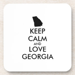 カスタマイズ保可能なCALM and LOVE GEORGIA コースター