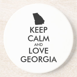 カスタマイズ保可能なCALM and LOVE GEORGIA コースター
