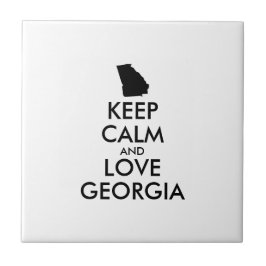 カスタマイズ保可能なCALM and LOVE GEORGIA タイル