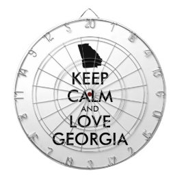 カスタマイズ保可能なCALM and LOVE GEORGIA ダーツボード