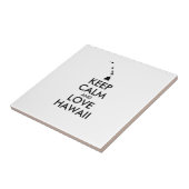 カスタマイズ保可能なCALM and LOVE HAWAII タイル (側面)