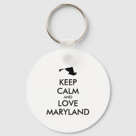 カスタマイズ保可能なCALM and LOVE MARYLAND キーホルダー