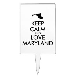 カスタマイズ保可能なCALM and LOVE MARYLAND ケーキピック