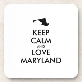 カスタマイズ保可能なCALM and LOVE MARYLAND コースター