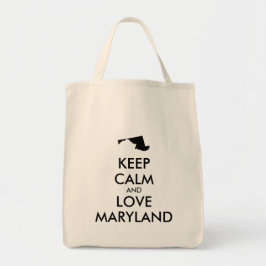 カスタマイズ保可能なCALM and LOVE MARYLAND トートバッグ
