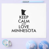 カスタマイズ保可能なCALM and LOVE MINNESOTA チラシ (シングル)