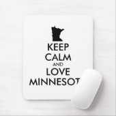 カスタマイズ保可能なCALM and LOVE MINNESOTA マウスパッド (マウス)
