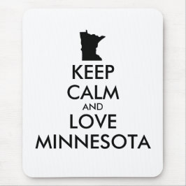 カスタマイズ保可能なCALM and LOVE MINNESOTA マウスパッド