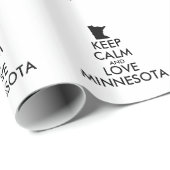 カスタマイズ保可能なCALM and LOVE MINNESOTA ラッピングペーパー (ロールコーナー)