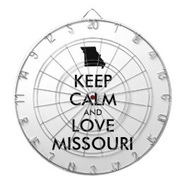 カスタマイズ保可能なCALM AND LOVE MISSOURI ダーツボード