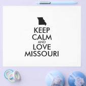 カスタマイズ保可能なCALM AND LOVE MISSOURI チラシ (シングル)
