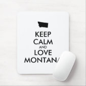 カスタマイズ保可能なCALM and LOVE MONTANA マウスパッド (マウス)