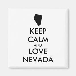 カスタマイズ保可能なCALM and LOVE NEVADA マグネット