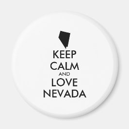 カスタマイズ保可能なCALM and LOVE NEVADA マグネット
