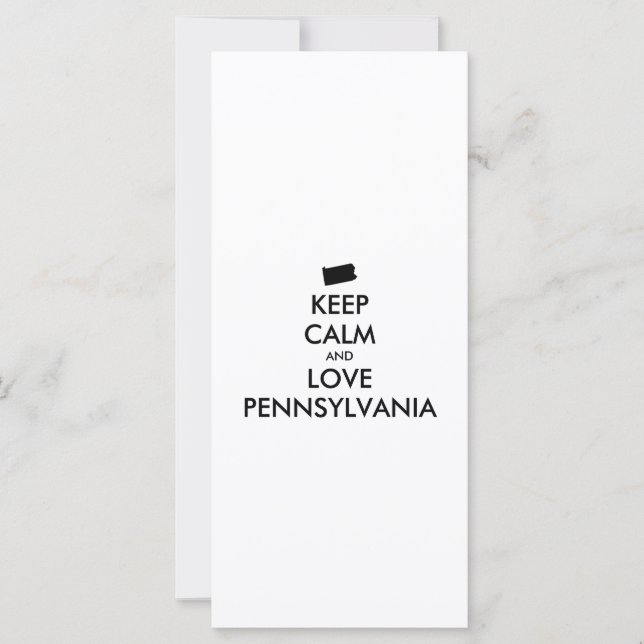 カスタマイズ保可能なCALM and LOVE PENNSYLVANIA (正面)