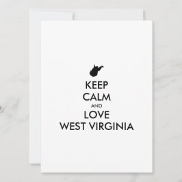 カスタマイズ保可能なCALM and LOVE WEST VIRGINIA