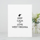 カスタマイズ保可能なCALM and LOVE WEST VIRGINIA (スタンド正面)