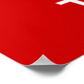 カスタマイズ保可能なCalm Poster ポスター (角)