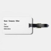 カスタマイズ保護ウミガメの個人設定 ラゲッジタグ (裏面横)