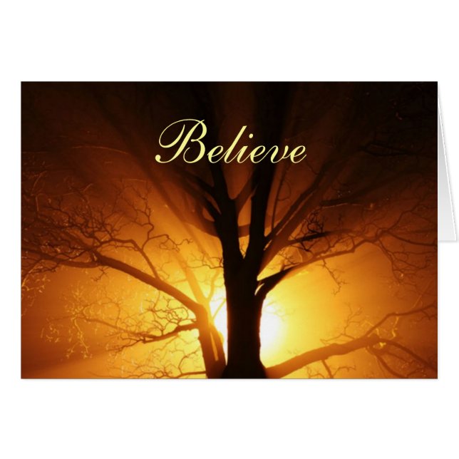 カスタマイズ信じカード (正面横)