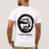 カスタマイズ停止警察による残酷な行為のTシャツ- Tシャツ (裏面)