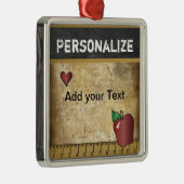 カスタマイズ先生ヴィンテージ メタルオーナメント (右)