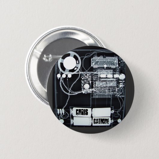 カスタマイズ円形ボタン- 缶バッジ (正面&裏面)