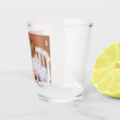 カスタマイズ写パーソナライズされた真 ショットグラス (右)
