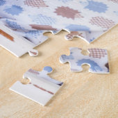 カスタマイズ写パーソナライズされた真 ジグソーパズル (側面)