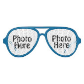 カスタマイズ写真と共お気に入りのに アビエーターサングラス (正面)