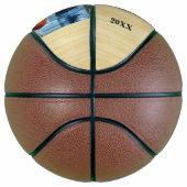 カスタマイズ写真と名前の贈り物 バスケットボール (右)