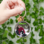 カスタマイズ写真のキーホルダーの純銀製 キーホルダー (手)