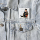 カスタマイズ写真の誕生日ボタン 缶バッジ (インサイチュ)