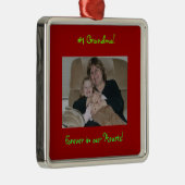 カスタマイズ写真オーナメント メタルオーナメント (右)