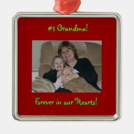 カスタマイズ写真オーナメント メタルオーナメント