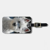 カスタマイズ写真テンプレートユニーク パーソナライズされた ラゲッジタグ (正面横)