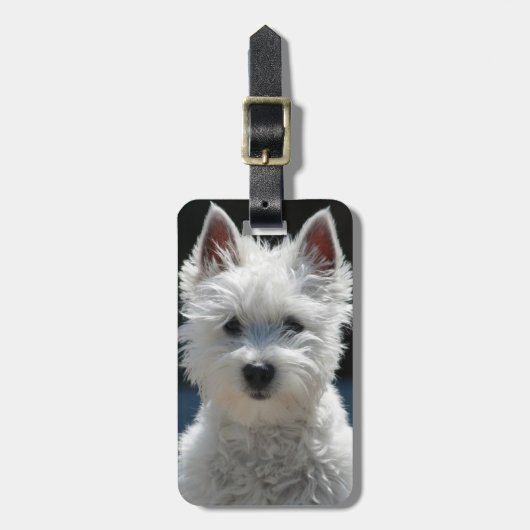 カスタマイズ写真テンプレートユニーク パーソナライズされた ラゲッジタグ (正面縦)