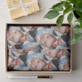 カスタマイズ写真パターンティッシュペーパー 薄葉紙 (ギフト)