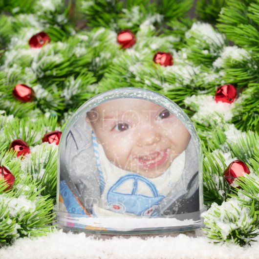 カスタマイズ写真2枚の写真カスタム付き (クリスマス)