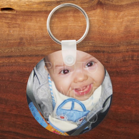 カスタマイズ写真 キーホルダー (正面)