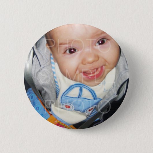 カスタマイズ写真 缶バッジ (正面)