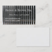 カスタマイズ刑務所弁護士の法的私立探偵から 名刺 (正面/裏面)