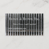 カスタマイズ刑務所弁護士の法的私立探偵から 名刺 (正面)