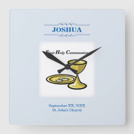 カスタマイズ初の体 スクエア壁時計