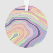 カスタマイズ初めてのクリスマス オーナメント (裏面)