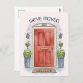 カスタマイズ前戸用挨拶カード ポストカード (正面/裏面)