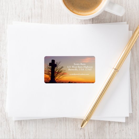 カスタマイズ十字架 ラベル (インサイチュ)